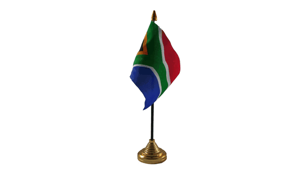 South Africa New Table Flags